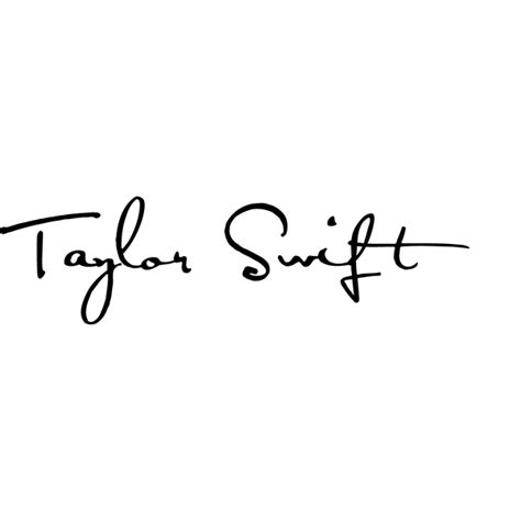 taylor swift written name